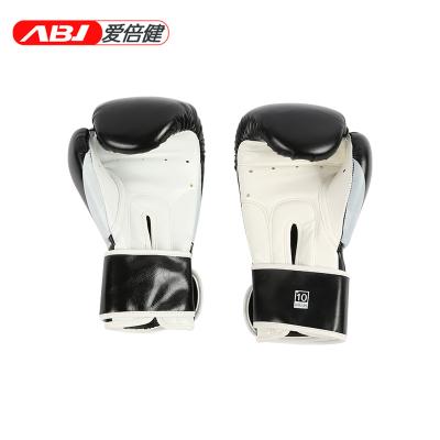 China Australia Title Comfortable Professional Genuine Leather Boxing Gloves for sale