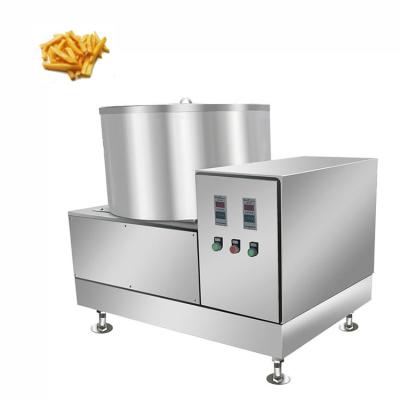 China Commercial catering automatic potato chips deolier machine for frying machine electric deolier for sale