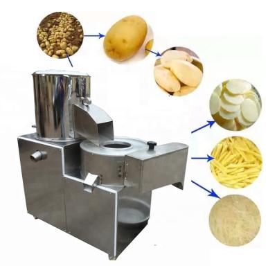 China High efficiency easy operate small commercial potato slicer machine stainless steel potato washing machine potato cutting machine for sale