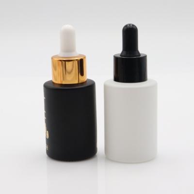 China Factory Cheap Empty Cosmetic Empty Dropper Bottle Factory Essential Oil Dropper Bottle Serum Amber Glass Cosmetic Bottle for sale