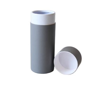 China Recycled cosmetic tube materials color glass bottle packaging paper box custom made tube black paper high quality paper for sale