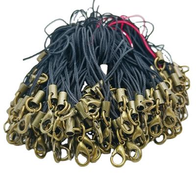 China DIY Craft Making 100 Pieces Lanyard Lasso Rope Lasso Clasp Rope Hook Master Chain Mobile Phone Ornaments Key Ring Bag Accessories Keyring with for sale