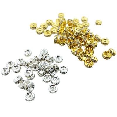 China Diamond Wheel Set Multi-Specification Brass Fit Round Rhinestone Trim Bead Belt Ring Jewelry DIY Metal Rhinestone Trim Bead for sale