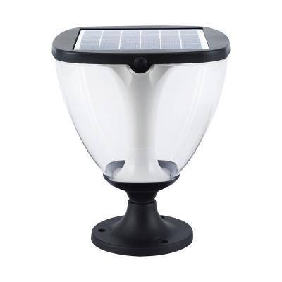 China Outdoor Lighting Solar Garden LED Post Light IP65 Waterproof Solar Pillar Light for sale