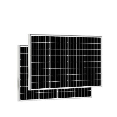 China Mono Mono Crystalline 60W Solar Panel For Solar Powered PV System Module Mounting Solar Cell 182mm for sale