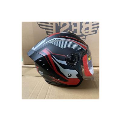 China PC VISOR Helmets Modular Open Face Cover Wholesale Helmet Motorcycle Riding Safety Helmetmotorcycle Helmet for sale