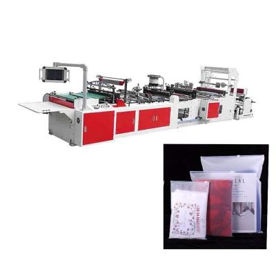 China Hotels Zipper Bag Making Machine With Zipper Attachment And Automatic Slider-Inserting Device for sale