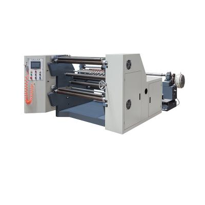 China Factory WFQ1300 horizontal slitting and rewinding machine plastic film slitter paper rewinder for sale