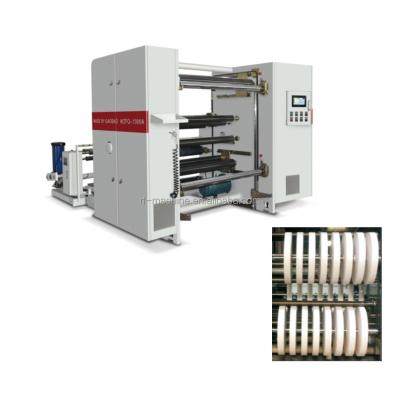 China Factory WZFQ High Speed ​​3 Servo Motor Slitting BOPP Plastic Film And Paper Slitting Machine for sale