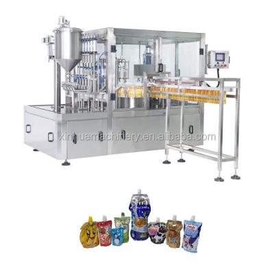 China Food Chili Sauce Spout Doypack Filling And Capping Machine for sale