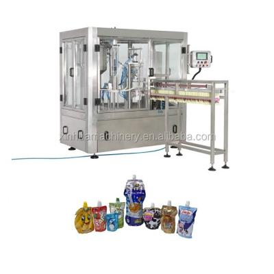 China Food doypack with spout fillling capping machine for sale