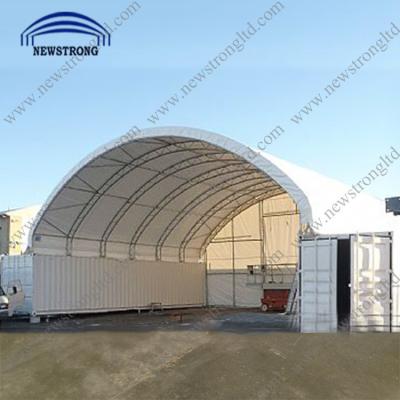 China Water Proof Dome Roof Steel Structure Container Cover for sale