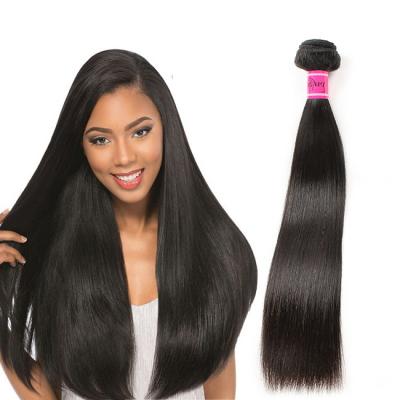 China Wholesale Silky Straight Wave 3 Bundles 8A Bulk Grade Indian Hair 28 30 Inch Brazilian Straight Hair With Lace Frontal Closure for sale