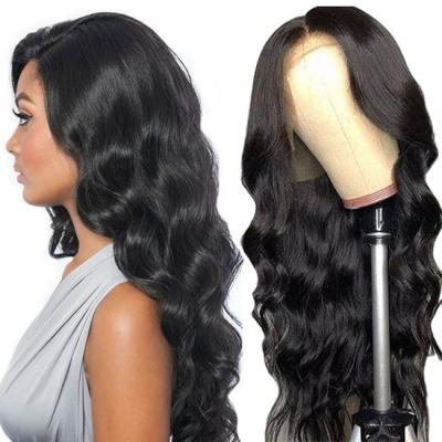 China Hot Selling 10A 12A Body Wave Full Lace Wigs Brazilian Virgin Human Hair Body Wave Grade With Baby Hair for sale