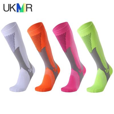 China UKMR Breathable Compression Socks Hose Nursing Open Student Basics Compression Socks Men Sport Mens Compression Socks For Men for sale