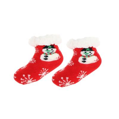 China UKMR anti-slip socks for kids heating toddlers cold feet wholesale jars girls boys slippers anti-slip socks for sale