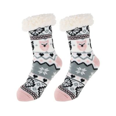 China UKMR Owl Slipper Socks Anti-skid Sleep Anti-Skid Small Owl Socks For Lady Slipper Socks Custom Fluffy Owl Slipper Socks for sale