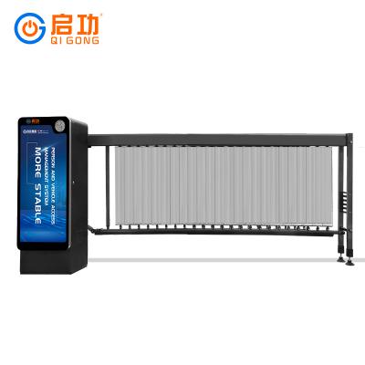 China Galvanized Steel Intelligent Barrier Gate Access Control Entrance Gallery Barrier Advertising Gate for sale