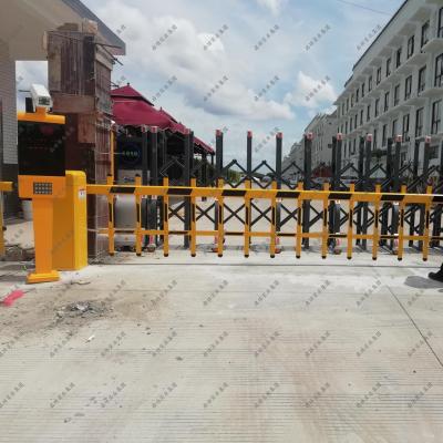 China Galvanized Electronic Steel Barrier Gate Access Cotrol Flap Barrier Gate Electronic Automatic Parking for sale