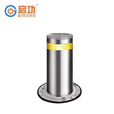 China Water Resistant 2020 Full Automatic Hydraulic Stainless Steel LED Semi-automatic Automatic Rising Bollards for sale