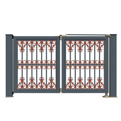 China Modern Remote Control Folding Door Design Stainless Steel Grill Door for sale