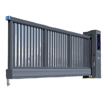 China Industrial Aluminum Automatic Driveway Sliding Gate Design QG-L1451A for sale