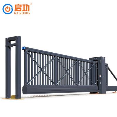 China Modern Smart Remote Control Aluminum Door House Door Design QiGong Factory Price for sale