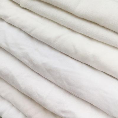 China Have Strong Oil And Water Absorbency Recycled T-Shirt 5 Kg Bulk Strong White Cotton Oil And Water Absorbency Industrial Wiping Rags for sale