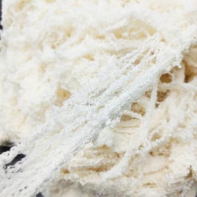 China Have Oil And Water Absorbency Cotton Yarns Soft Milky White Waste Material Strong Oil And Water Absorption Strong Cleansing Rags for sale