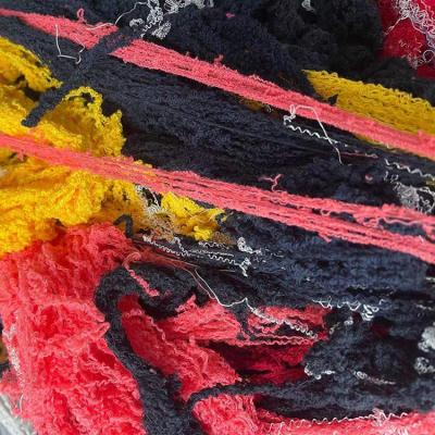 China Have Strong Oil And Water Absorbency Wholesale Handmade Mix Color Yarn Cleaning Waste Cotton Rags From China Manufacturer for sale