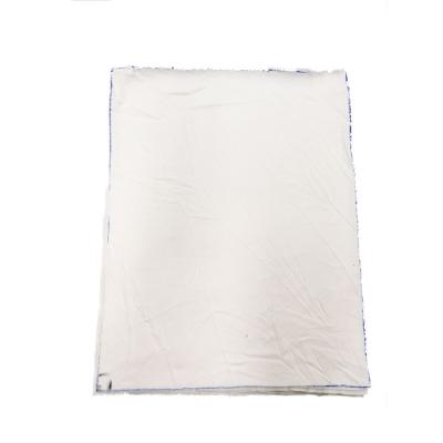 China Have Strong Oil And Water Absorbency White Cotton New Fabric Marine And Furniture Knitwear Machine Cut Surface Care Cleaning Rags for sale