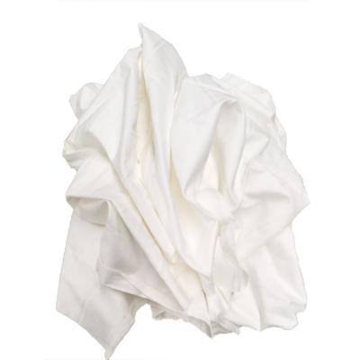 China Have Strong Oil And Water Absorbency Wholesale Hotel Soft White Used Sheet Cut Cotton Industrial Wiping Cleaning Rags for sale