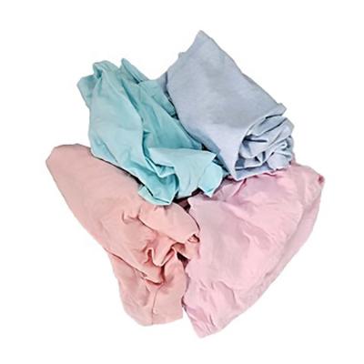 China 1.No Zipper Cleaning Products Made Of Light Color T-shirt Pure Cotton Mopping Rags for sale