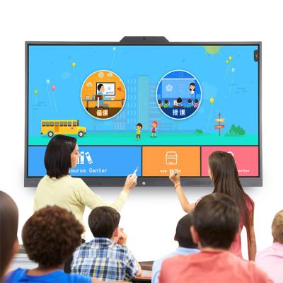 China Education School Education Board Infrared Smart Board / Android Smart Touch Conference Modern Design 75 Inch for sale