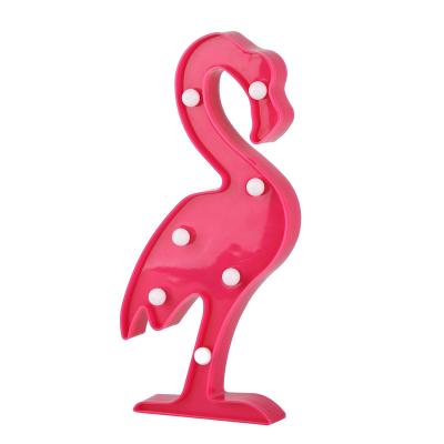 China Modern Top Quality Flamingo Marquee Light Wedding Night Light Letter Led String Lights Christmas Decoration for sale