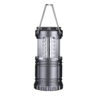 China 30 LED Lantern Lights Handheld Lamp Outdoor Retractable Camping Telescopic Led Camping Lantern Lights Powered By AA Battery for sale