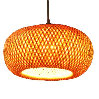 China American rustic style home decoration chandelier lamps wooden size can be customized rattan chandelier lighting wicker pendant light for sale