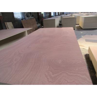 China Modern China Maker Melamine Veneer Faced Slicer Sapele Plywood For Furniture for sale