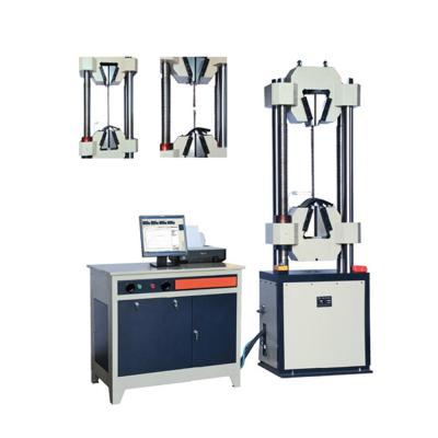 China Tensile And Bend Testing Electro Hydraulic Servo Universal Steel Strand Testing Machine Diameter 160mm for sale