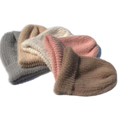 China Wholesale OEM china design latest style winter comfortable soft wild simple casual COMMON style knitting hat for women for sale