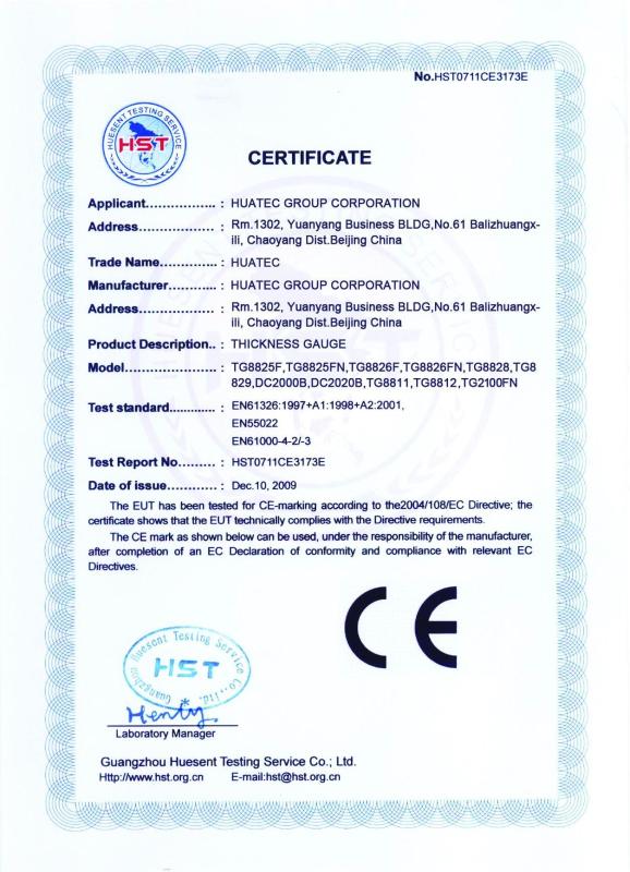 CE - HUATEC GROUP CORPORATION