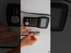 Through coating ultrasonic thickness gauge