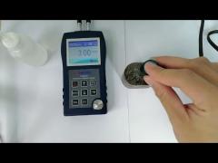 Penetration Coating Mode 2.5-25mm Through 2mm Coating Ut Thickness Meter TG-8812D