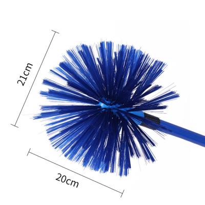 China Durable Light Weight Plastic Stick Ceiling And Roof Effortless Long Cleaning Brush for sale