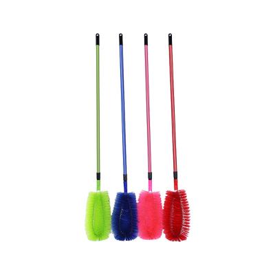 China Effortless household light weight flat plastic ceiling cleaning brush for sale