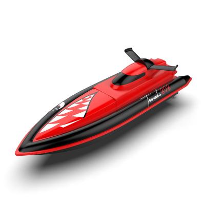 China Obstacle Avoidance 2.4 G Motor Model Kids Wireless Remote Control High-speed Electric Yacht Launch Boat Water Toy Boy for sale