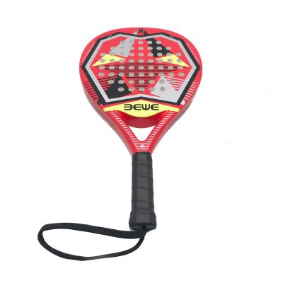 China Carbon/Fiberglass Frame + Soft EVA Core OEM Accepted BEWE BTR-4021DIMON Durable Cheap Fiberglass Paddle Racket for sale