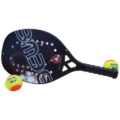 China China Manufacture Carbon Beach Tennis Racket: BEWE 3K Beach Tennis Racket BTR-4009 FONO OEM for sale