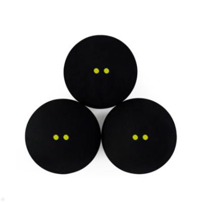 China Customized Logo Wholesale Squash Ball High Quality Rubber for sale