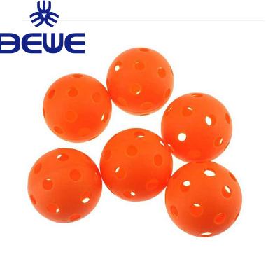 China USAPA Approved Durable 26 Holes 40 Holes Cheap Plastic Customized Pickleballs for sale